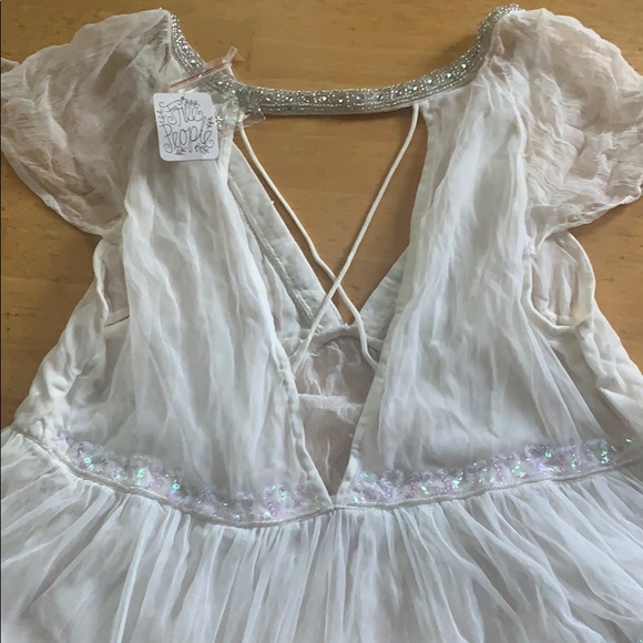 Boho top with sequence - Picture 2 of 2